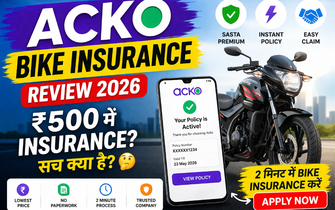 Acko bike insurance